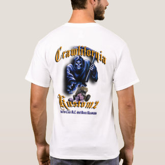 Camiseta Crawlifornia Kustomz Laranja