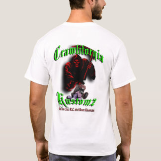 Camiseta Crawlifornia Kustomz Verde e Vermelho