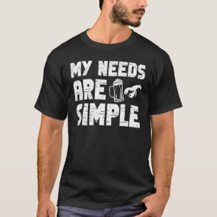 Camiseta Crayfish Boil Minhas Necessidades São Sêafo Simple