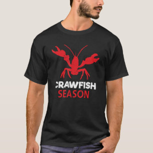Camiseta Crayfish Crawfish Season Lagosta Crawfish Boil