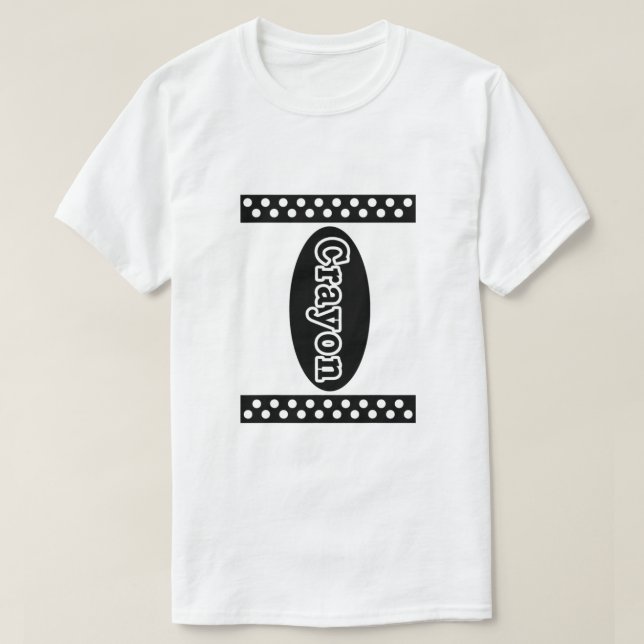 Camiseta Crayon Box Halloween Costume Pick Any Color - Coup (Frente do Design)