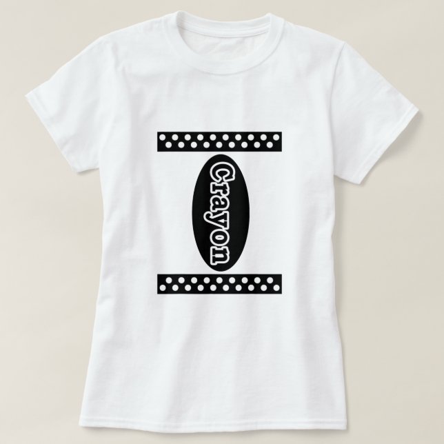 Camiseta Crayon Box Halloween Escolhe Qualquer Cor - Golpe (Frente do Design)