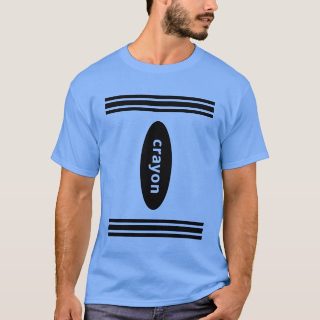 Camiseta Crayon Box Halloween Figurume Group (Frente)