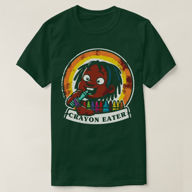 Camiseta Crayon Eater (Frente do Design)