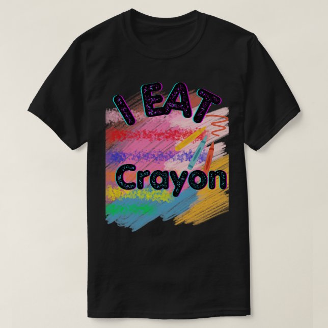 Camiseta Crayon Eater 4 (Frente do Design)