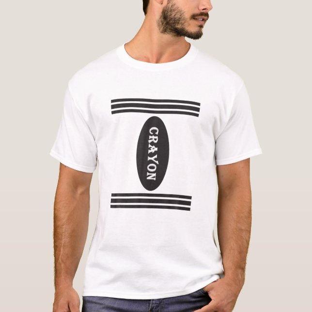 Camiseta Crayon Matching Halloween Crayon Costume Group Cou (Frente)