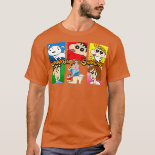 Camiseta Crayon Shin-chan A Família Nohara