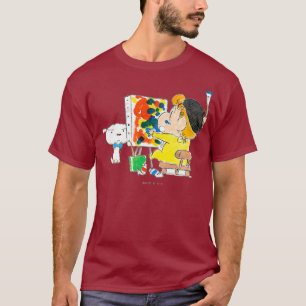 Camiseta Crayon Shin-chan desenho Himawari