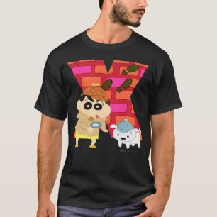 Camiseta Crayon Shin-chan FUN STUDY A to Z