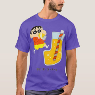Camiseta Crayon Shin-chan FUN STUDY A to Z J one