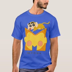 Camiseta Crayon Shin-chan FUN STUDY A to Z M one