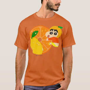 Camiseta Crayon Shin-chan FUN STUDY A to Z O Premium