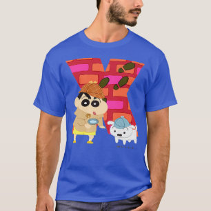 Camiseta Crayon Shin-chan FUN STUDY A to Z Premium