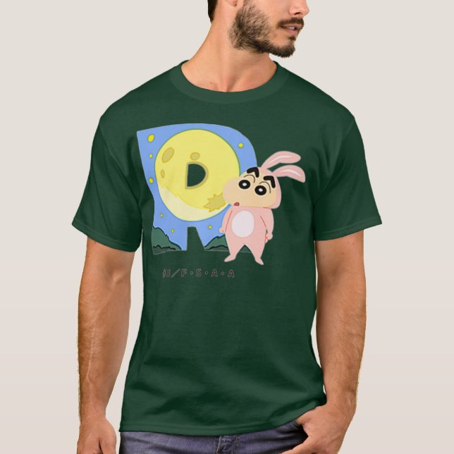 Camiseta Crayon Shin-chan FUN STUDY A to Z R one (Frente)