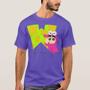 Camiseta Crayon Shin-chan FUN STUDY A to Z W one