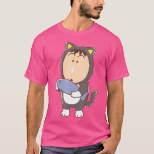 Camiseta Crayon Shin-chan Kitten Play Party Bochan