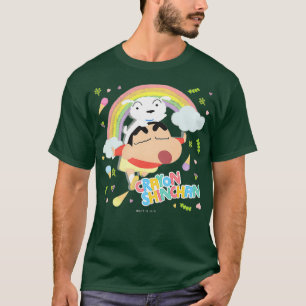 Camiseta Crayon Shin-chan Rainbow Crayon touch Premium
