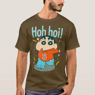 Camiseta Crayon Shin-chan Shin-chan Hohhoi