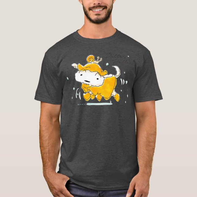 Camiseta Crayon Shin-chan Shiro Rainy anda (Frente)