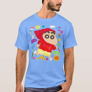 Camiseta Crayon Shin-chan Ttle Red Riding Hood Premium