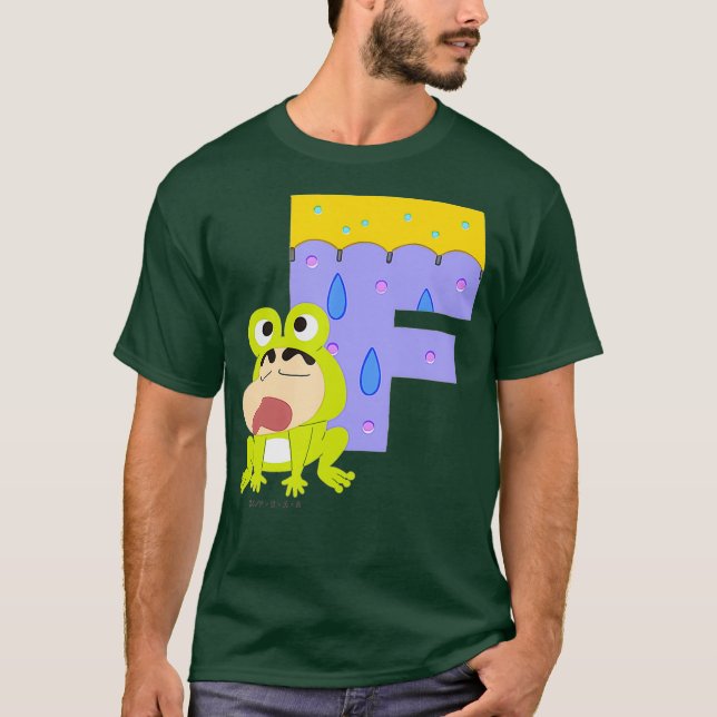Camiseta Crayon Shin-chan UN STUDY A to Z (Frente)