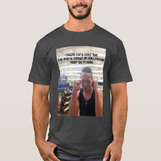 CAMISETA CRAZIE LOCS MANTÊM-SE NO PUSHIN