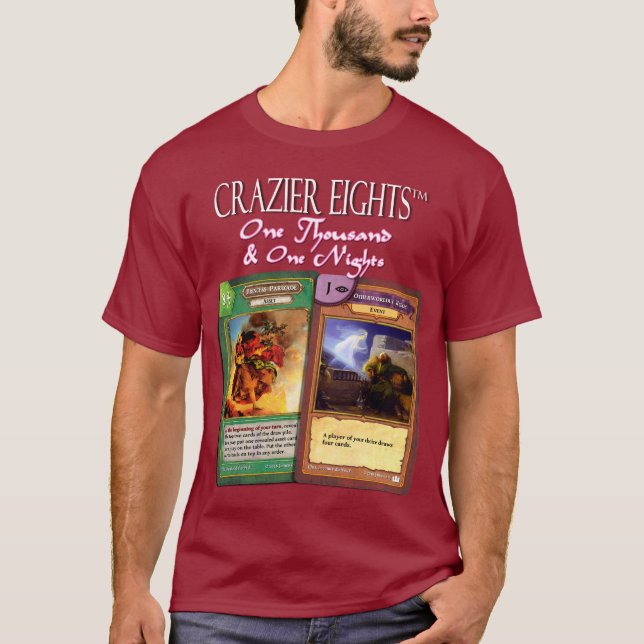 Camiseta Crazier Eights: 1001 Nights T-Shirt (Frente)