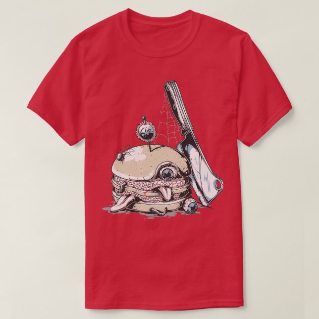 Camiseta Crazy Burger (Frente do Design)