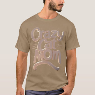 Camiseta Crazy Cat Mom family