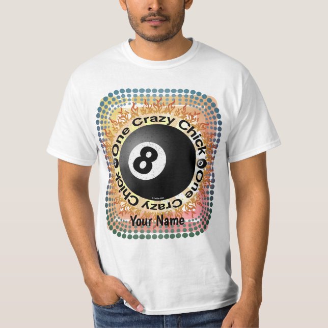 Camiseta Crazy Chick Eightball  (Frente)