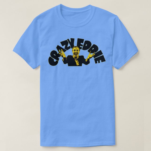 Camiseta Crazy Eddie (Frente do Design)