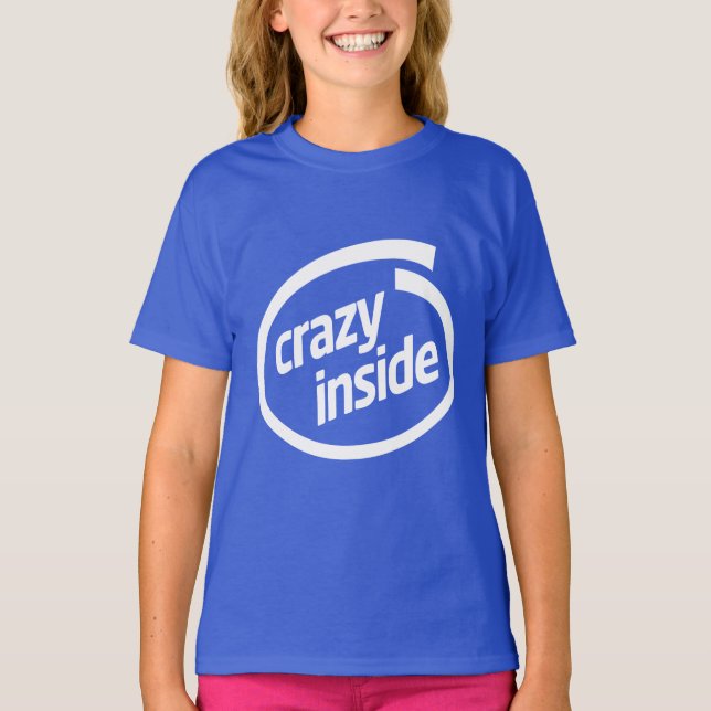 Camiseta Crazy inside (Frente)