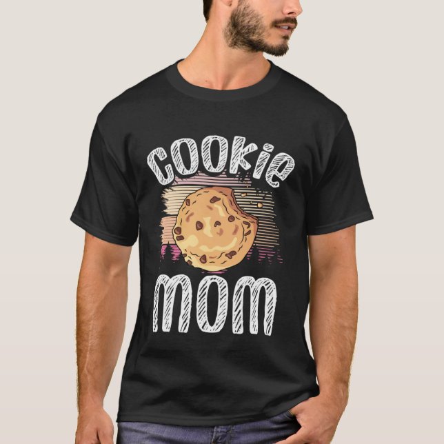 Camiseta Crazy Mom Baking Mama Baker Chef Dessert Mothers D (Frente)