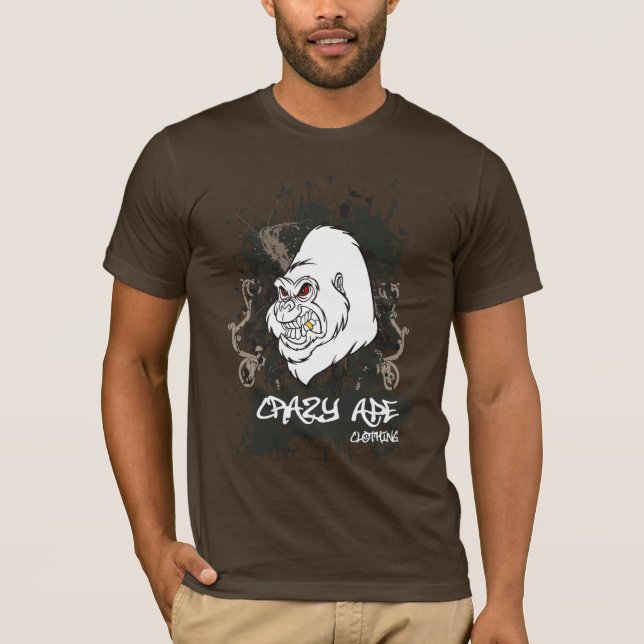 Camiseta crazyapeclothing1 (Frente)