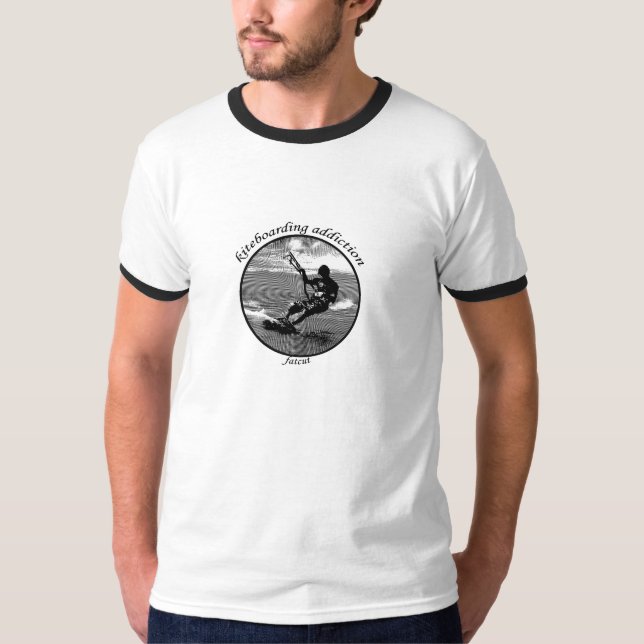 Camiseta creactions kiteboarding #21 (Frente)