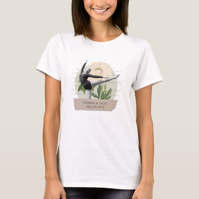 Camiseta "Create a calm sanctuary" T-Shirt  (Frente)