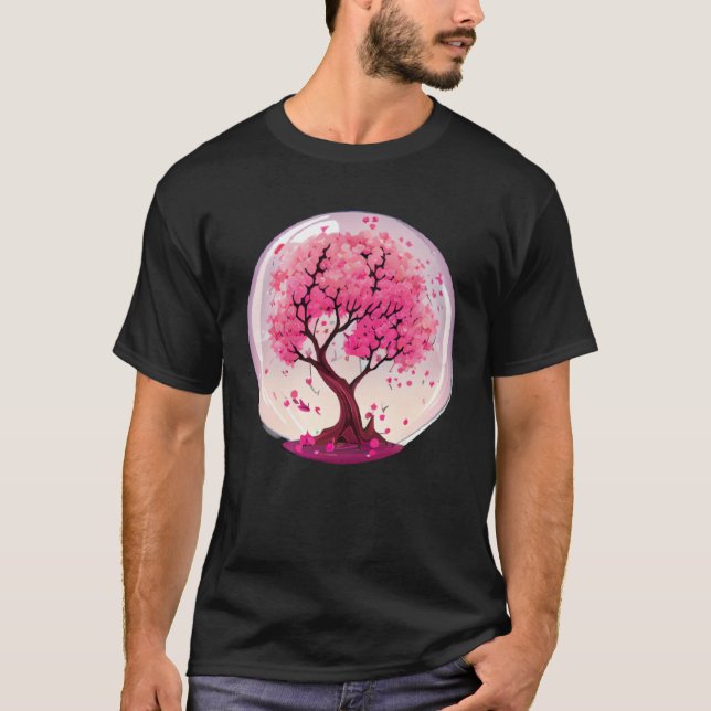 Camiseta Create an Ambiance of Renewal with this Cherry Blo (Frente)