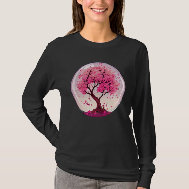 Camiseta Create an Ambiance of Renewal with this Cherry Blo (Frente)