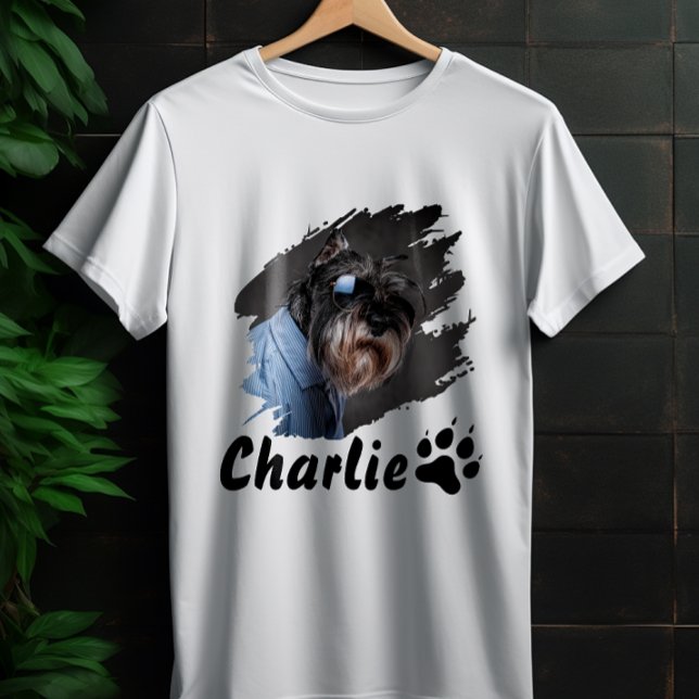 Camiseta create your own pet shirt idea here custom photo (Criador carregado)