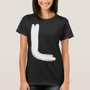 Camiseta Creative Bold - Letra branca nativa alfabética
