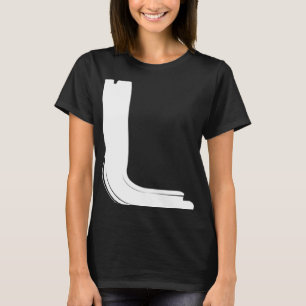 Camiseta Creative Bold - Letra branca nativa alfabética