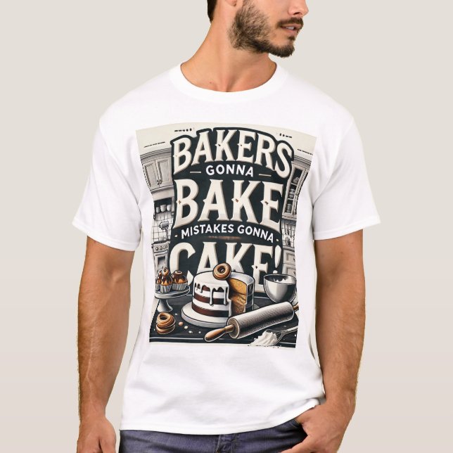 Camiseta Creative Cake Designer & Baker (Frente)