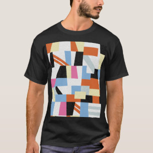 Camiseta Creative Geométrico: Design do Padrão de Comprimen