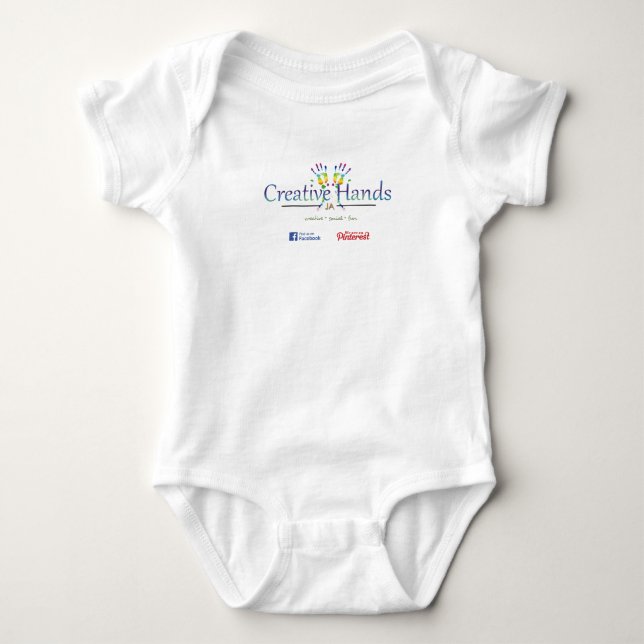 Camiseta Creative Hands JA V-neck (Frente)