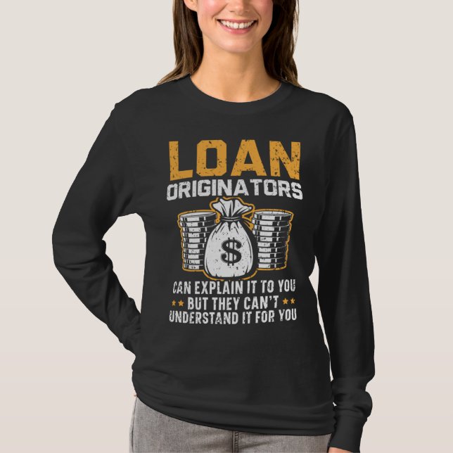 Camiseta Credit Officer Job Profession Debt Loan Officer  4 (Frente)