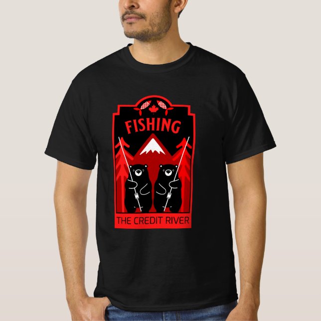 Camiseta Credit River Fisheries Canada (Frente)