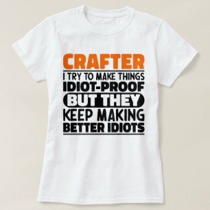 Camiseta Credo Tento Fazer Coisas Engraçadas Dizendo Caralh