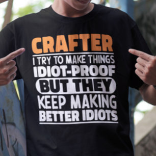 Camiseta Credo Tento Fazer Coisas Engraçadas Dizendo Caralh