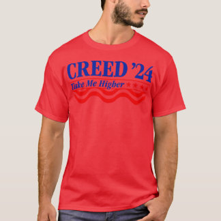 Camiseta Creed 24 Me Tome Mais alto Engraçado Creed 2024 TS