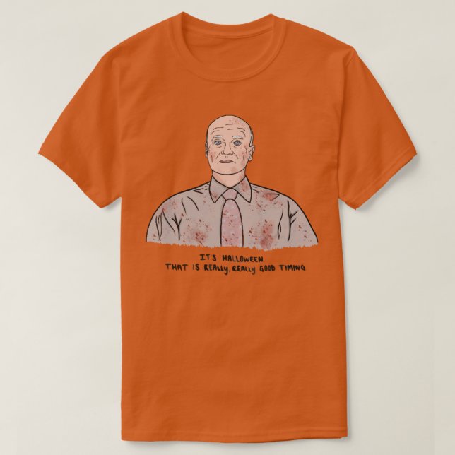 Camiseta Creed Bratton Halloween (Frente do Design)